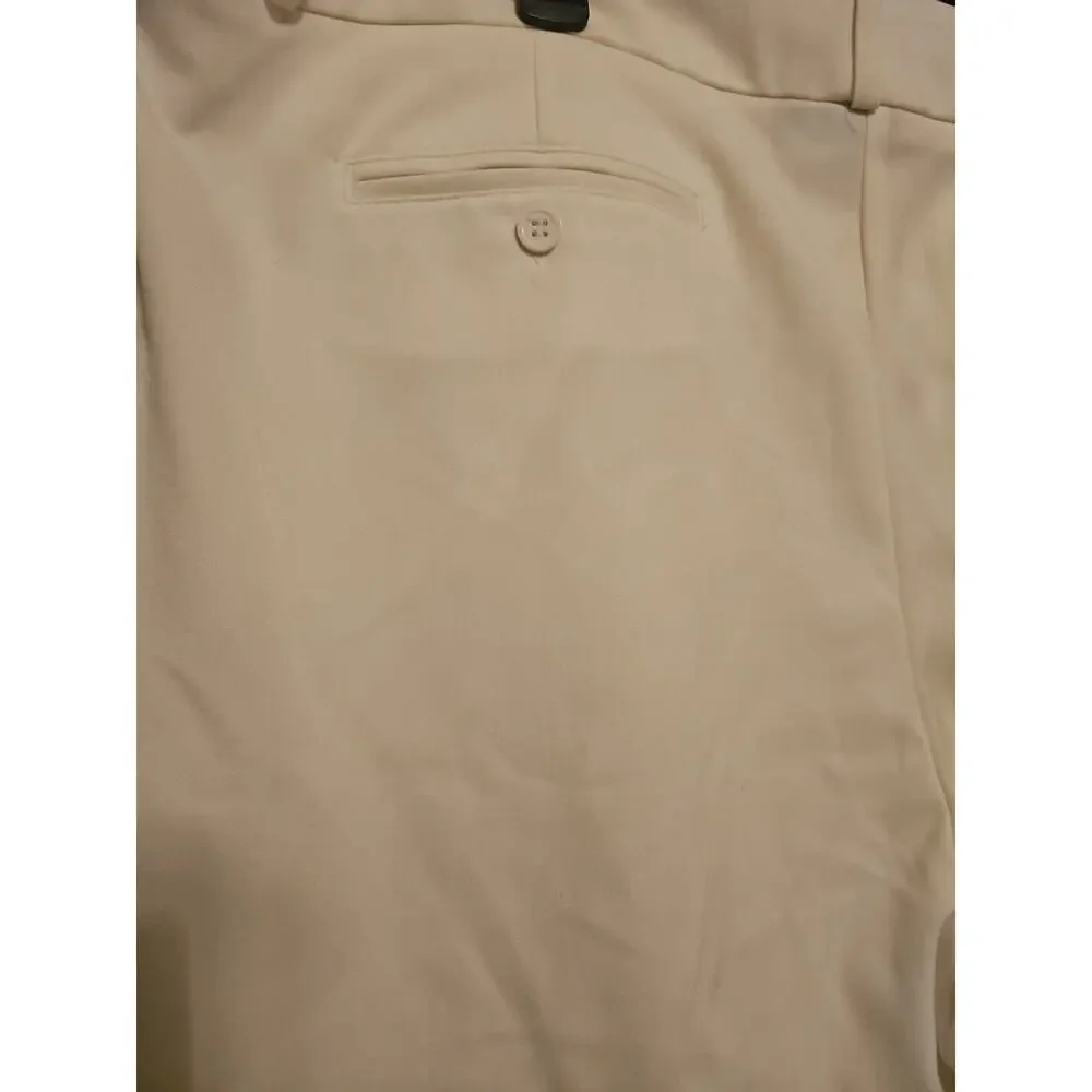 Worthington Modern Fit Women's‎ Dress Pant Wide Leg Size 24W Ivory